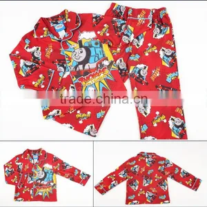 Boy Fall Night Suits Thomas Train thumbnail-2
