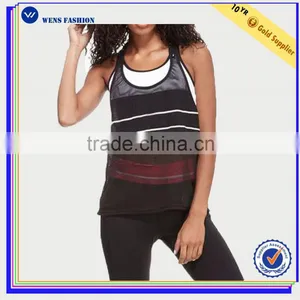 Last Design Printed Muscle Wholesale Body Building Wear TankTop Women Fitness thumbnail-1