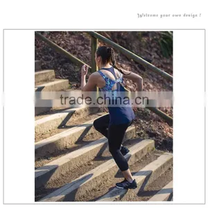 Ladies Tops Latest Design Custom Fitness Sports Gym Yoga Tank Top thumbnail-3
