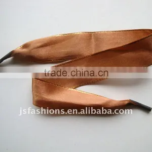Single Face Satin Ribbon With Gold Edged Handle Rope thumbnail-1
