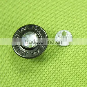 Low Price Hight Quality Geometric Pattern Jean Button Zamak Button thumbnail-5