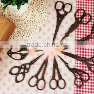 Antique Zakka Bronze Scissor Vintage Eiffel Design Scissor Lace Scissor thumbnail-5