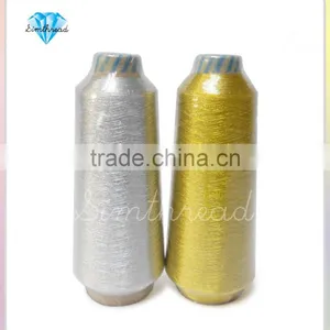 Pure Gold and Silver Color MS Metallic Embroidery Thread thumbnail-1