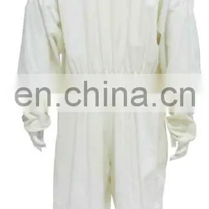 Wholesale Pure White 100% Cotton Professional Safety Coverall Workwear/Working Uniform thumbnail-5