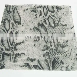 Silk Pashmina Wool With Zebra Print Scarves for Women or Snake Print thumbnail-4