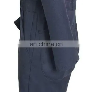 Custom Work Uniform Dark Blue Cotton Coverall for Men/ Protective Safety Working Coverall For Work Wear/l thumbnail-4