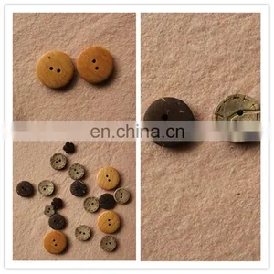 20mm Custom Made Carved Wood Buttons With Free Shipping thumbnail-4