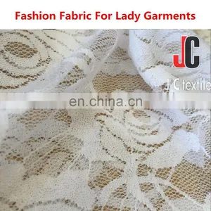 Geometric Guipure Lace Elastic Chemical Net Lace Fabric Cloth Material Fabric TRIM thumbnail-5