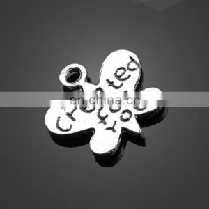 Wholesale Cute Animal Butterfly Shape Pendant Alloy Pendant Jewelry Accessories thumbnail-1