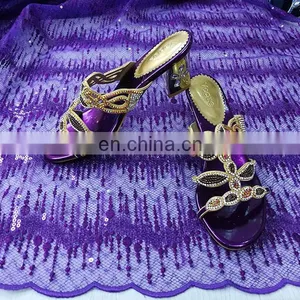 High Quality Latest Design Wedding Shoes for Bride thumbnail-5