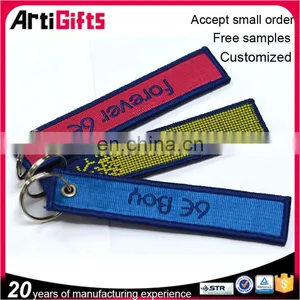 Wholesale Cheap Customized Embroidery Keychain China thumbnail-2