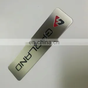 Customized Steel Logo Tag #4 Finishing thumbnail-2