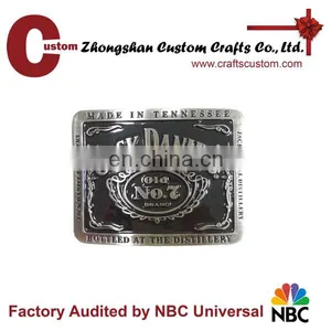 Quality Cheap Custom Zinc Alloy Brand Buckle Custom Metal Belt Buckle thumbnail-1