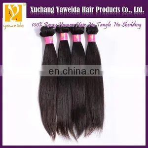Xuchang Best Quality Hair Chinese Silky Straight Natural Color Hair Weaving thumbnail-1