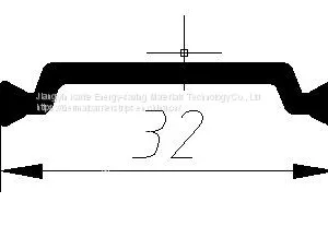 PA66 GF25 Heat Barrier Polyamide Strip For Curtain Walls thumbnail-5