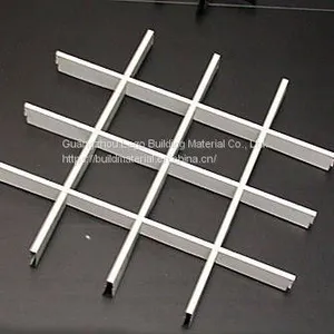 100x100 Aluminum Grille Aluminum Open Cell Grill Ceiling thumbnail-1