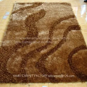2023 Best Selling 5D Polyester Shaggy Carpet for Sitting Room and Bedroom thumbnail-1