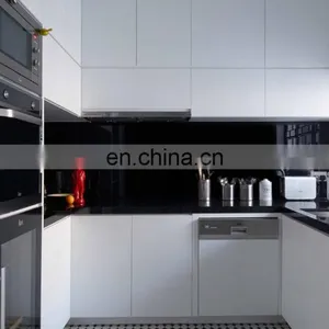 5mm 6mm Colorful Toughened Glass / Tempered Glass Wall Panels for Kitchen Splashback thumbnail-6