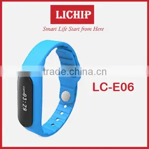Text Message/Tracking Motion/music Play/Fine Phon/sleeping Monitor/Touch Screen E06 Smart Bracelet thumbnail-3