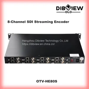 OTV-HE80 8 Hdmi Streaming Iptv Video H264 H265 Srt Rtmp Rtsp Udp Hls ip Encoder for Facebook Youtube Codec thumbnail-1