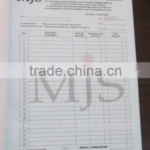 Quickly Printing Service of Invoice Printing , Carbonless Invoice Book thumbnail-2