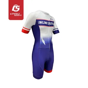 Chisusport OEM Sublimation High Quality Inline Speed Skating Apparel thumbnail-2