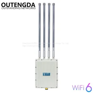 802.11AX WIFI6 3600Mbps Outdoor Wieless Access Point Dual Band 2.4&5.8GHz Outdoor POE Router For Farm Outdoor IP67 Waterproof AP Router thumbnail-1