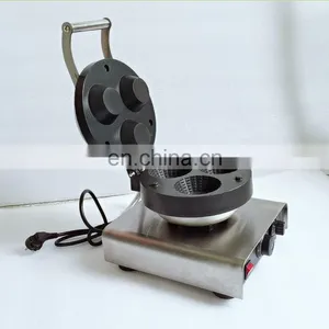 Non-stick 110V 220V 15 Pcs Mini Egg Tart Machine Round Pastry Tart Tartlet Pie Shell Machine Maker Iron Ice Cream thumbnail-2