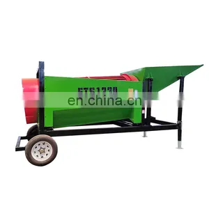 Energy-saving Heavy Duty Rock Trommel Screen Small Mobile Trommel Drum Mini Mobile Trommel Screen thumbnail-1