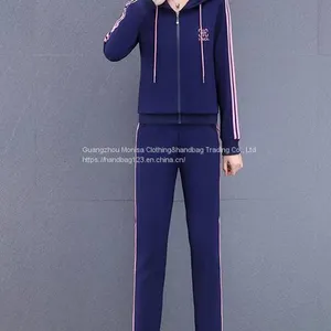 New Autumn Sweater Women's Trendy Spring And Autumn Casual Sports Suit Ladies thumbnail-3