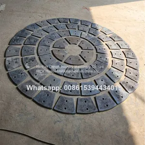 JS750 500 Mixer Scraper Concrete Planetary Stirrer Mixer Scraper Anti-wear Plate thumbnail-2