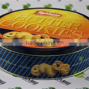 Round Metal Can Cake Tin Box thumbnail-2