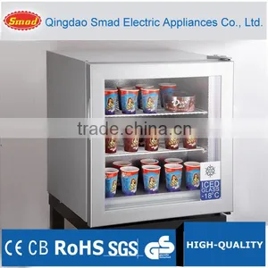 Directing Cooling Mini Upright Ice Cream Display Freezer Showcase thumbnail-4