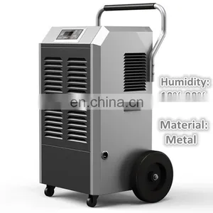 Hot Design Deshumifier 128L/day With Big Wheels Small Space Bedroom Office High Capacity Dehumidifier thumbnail-2