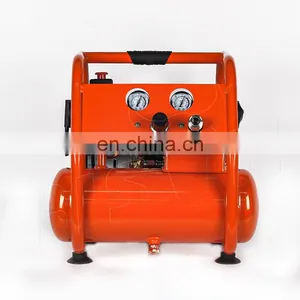 Bison 6 L Small 1100W Silent Oil Free Air Compressor 1.5Hp Low Noise Portable Oilless Air Compressor thumbnail-2