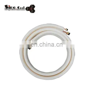 Tubo isolante de bobina de cobre, tubos de cobre isolados para ar-condicionados, tubo de cobre isolado thumbnail-3