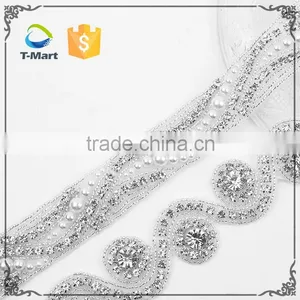 India Price Bridal Lace Applique Work Design thumbnail-4