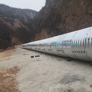 Bridge Culvert Hot Dip Galvanized Steel Pipe Large Diameter thumbnail-2