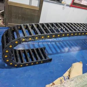 Nylon Cable Drag Chain Plastic Cable Drag Chain PVC Drag Chain 45*75 35*75 25*57 thumbnail-4
