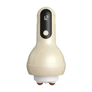 Electric Intelligent Stone Hot Compress Body Massager Kneading Belly Slimming Fat Burning Belt Abdominal Massage Products thumbnail-1