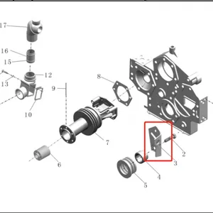 Hot Selling Original Bus Tensioner Pulley Automatic Tension Controller 1001-14215 Automatic Tensioner thumbnail-5