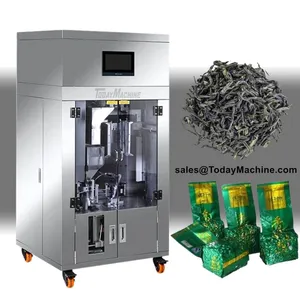 Automatic Vacuum Premade Pouch Fill Seal Packing Machine for Tea Leaf Coffee Beans Grain Rice thumbnail-4