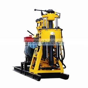 Power of Diesel Engine! Max 200m Depth! HF200 Portable Hydraulic Drilling Machine thumbnail-1