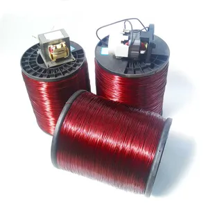 Electrical Wires Factory Direct Supply 130 180 200 220 Degree Round Enameled Aluminum Wire SWG AWG IEC-60317 thumbnail-5