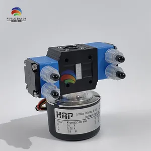 The Best-selling HAP WT04692C-HB600 Fast-paced Flat Dual-head Liquid Diaphragm Pump is Used in Inkjet Printers. thumbnail-2