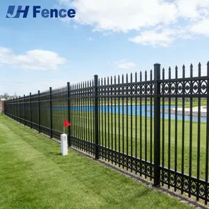 Heavy-Duty Galvanized Steel Fence Panels - Long-Lasting, Rust-Resistant Security thumbnail-1