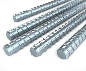 Cheaper Metal Iron Bar Threaded Steel Rod Deformed Steel Bars Las Barras De Acero Corrugable 1/2