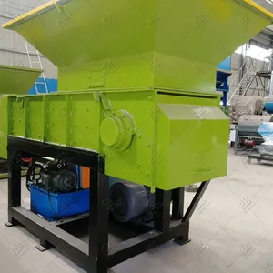 Plastic Bottle Lump Hard Plastic Crusher Machine Grinder Single Shaft Shredder Plastic One Shaft ShredderPlastic Single Shaft Shredder thumbnail-2