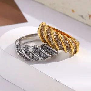 Custom Stainless Steel Jewelry Ring Supplier Free Engraving Mill Test Report Available thumbnail-2