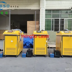 HengSo Portable Laser Welder 4 in 1 1500W Handheld Laser Welding Cleaning Machine for Metal Stainless Steel Aluminum Welding and Rust Removal thumbnail-2